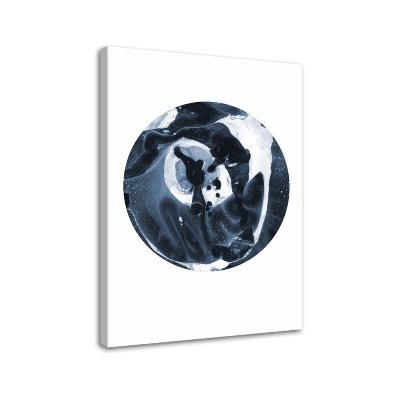 Bild auf Leinwand - Variationen in einem Kreis | Feeby