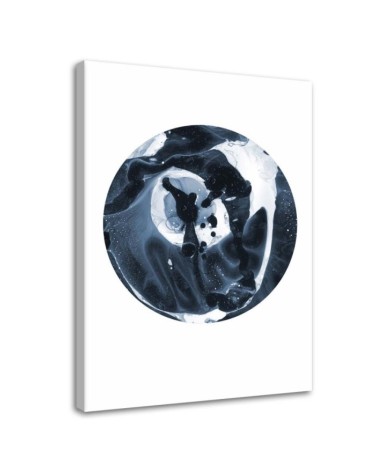 Bild auf Leinwand - Variationen in einem Kreis | Feeby