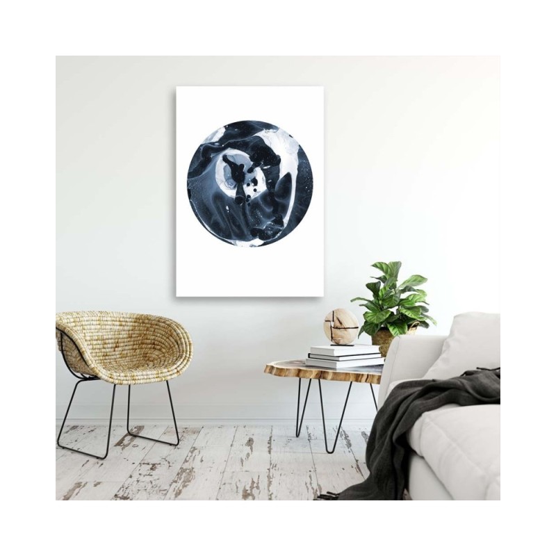 Bild auf Leinwand - Variationen in einem Kreis | Feeby