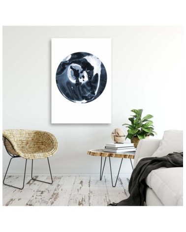 Bild auf Leinwand - Variationen in einem Kreis | Feeby