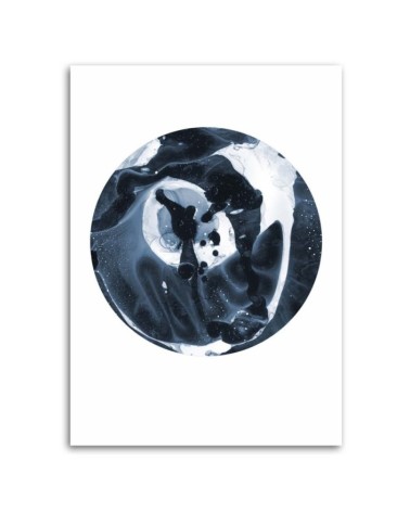 Bild auf Leinwand - Variationen in einem Kreis | Feeby