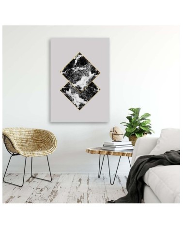 Leinwanddruck - Anordnung der Quadrate | Feeby