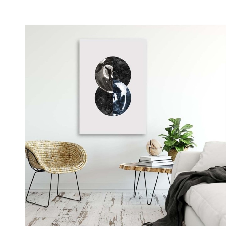 Leinwandbild - Anordnung der Kreise | Feeby