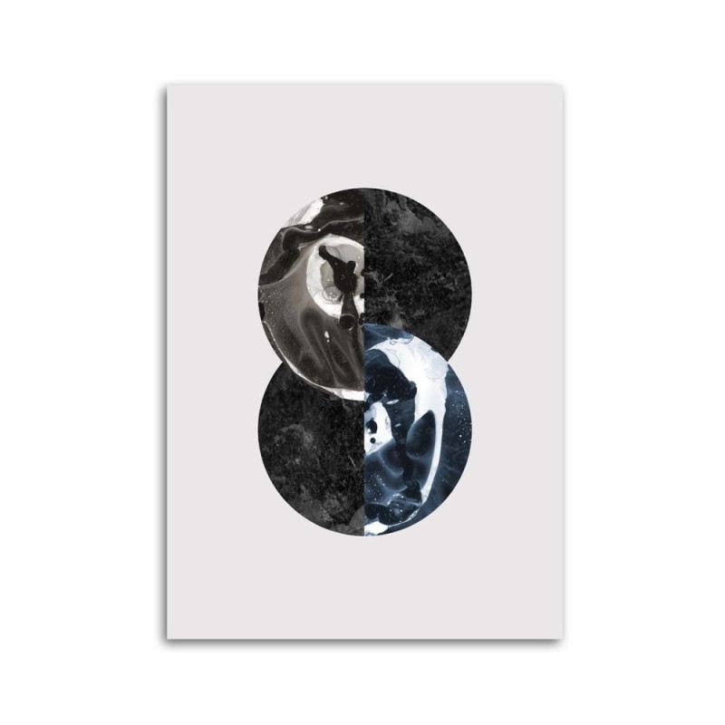 Leinwandbild - Anordnung der Kreise | Feeby