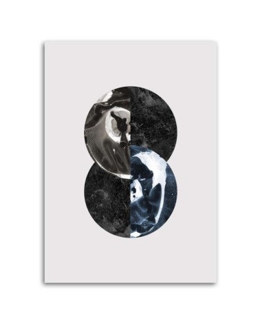 Leinwandbild - Anordnung der Kreise | Feeby