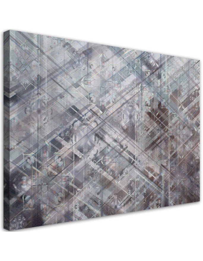 Leinwandbild - Abstrakte geometrische Formen | Feeby