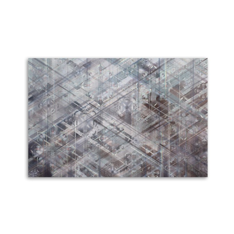 Leinwandbild - Abstrakte geometrische Formen | Feeby