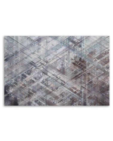 Leinwandbild - Abstrakte geometrische Formen | Feeby