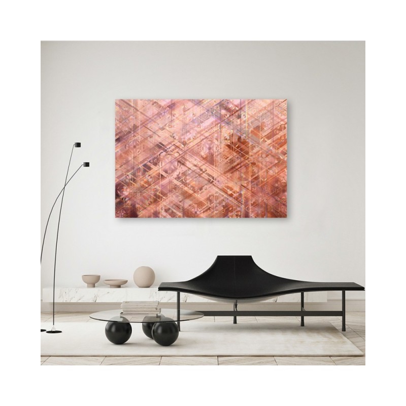 Bild auf Leinwand - Abstrakte geometrische Formen | Feeby