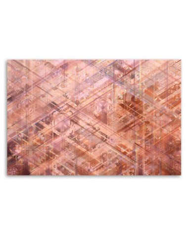 Bild auf Leinwand - Abstrakte geometrische Formen | Feeby