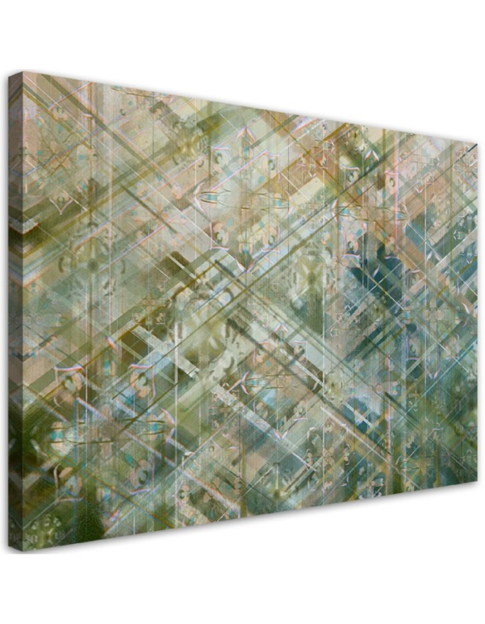 Leinwandbild modern - Abstrakte geometrische Formen | Feeby