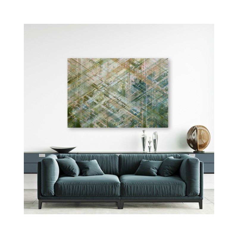 Leinwandbild modern - Abstrakte geometrische Formen | Feeby