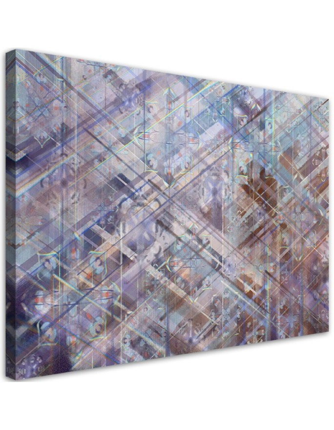 Leinwandbild - Abstrakte geometrische Formen | Feeby