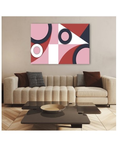 Leinwandbild - Geometrische Abstraktionsformen | Feeby