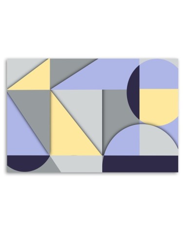 Bild auf Leinwand - Geometrische Abstraktionsformen | Feeby