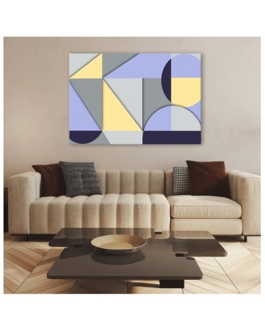 Bild auf Leinwand - Geometrische Abstraktionsformen | Feeby