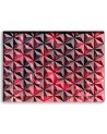 Designerskie obrazy do biura - Czerwona geometria | FEEBY