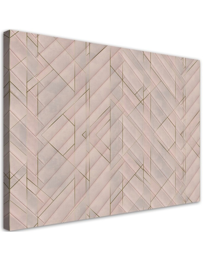 Leinwandbild - Geometrisches Muster | Feeby