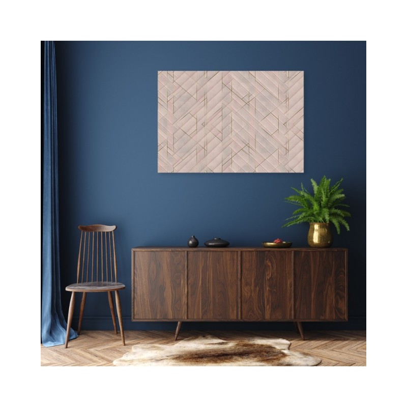 Leinwandbild - Geometrisches Muster | Feeby