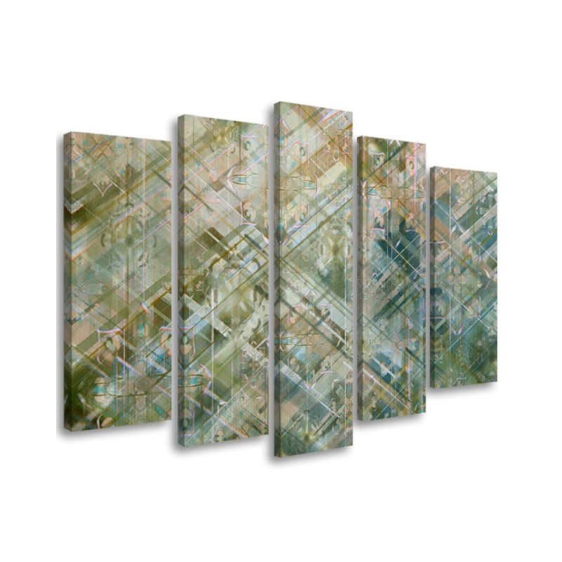 Modernes Wandbild - Abstrakte geometrische Formen | Feeby