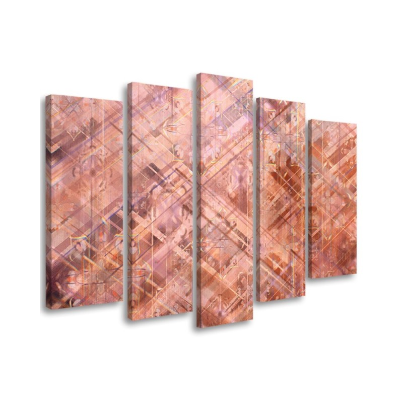 Bild auf Leinwand - Abstrakte geometrische Formen | Feeby