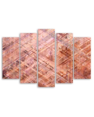 Bild auf Leinwand - Abstrakte geometrische Formen | Feeby