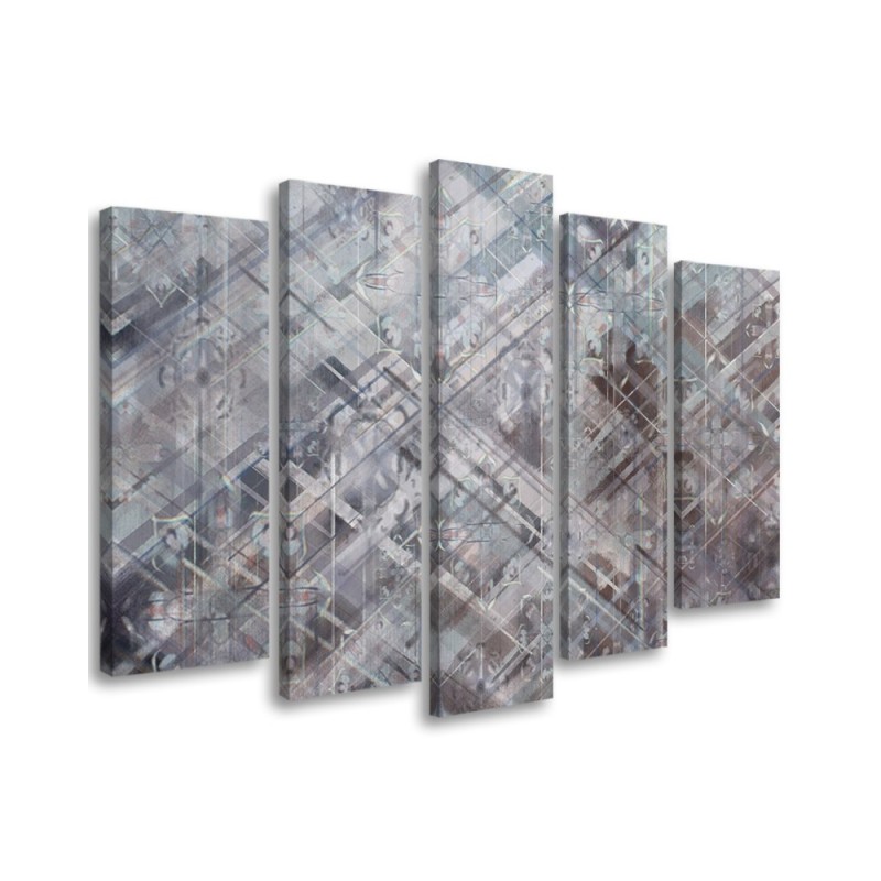 Leinwanddruck - Abstrakte geometrische Formen | Feeby