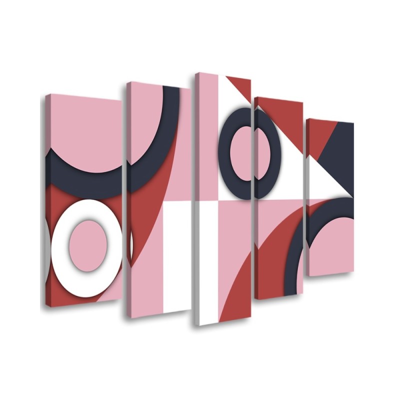 Leinwanddruck - Geometrische Abstraktionsformen | Feeby