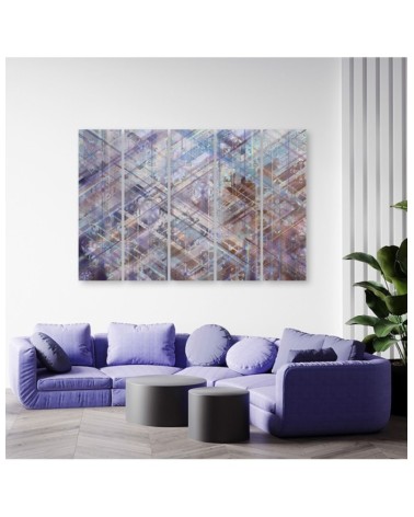Leinwanddruck - Abstrakte geometrische Formen | Feeby