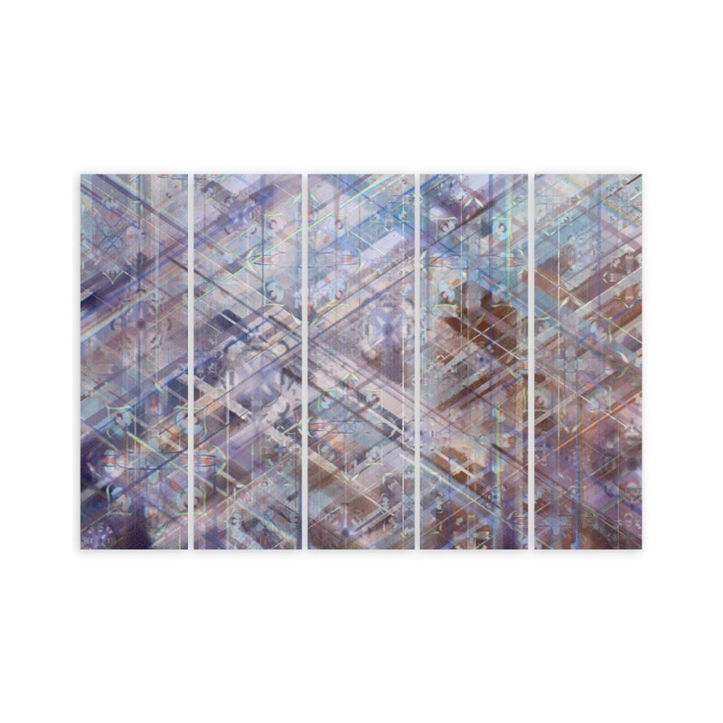 Leinwanddruck - Abstrakte geometrische Formen | Feeby