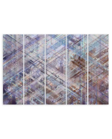 Leinwanddruck - Abstrakte geometrische Formen | Feeby