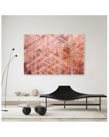 Bild auf Leinwand - Abstrakte geometrische Formen | Feeby