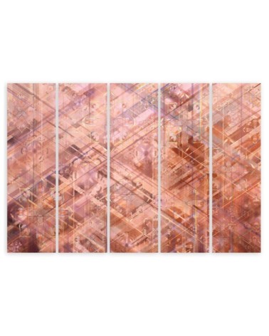 Bild auf Leinwand - Abstrakte geometrische Formen | Feeby