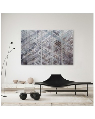 Leinwandbild modern - Abstrakte geometrische Formen | Feeby