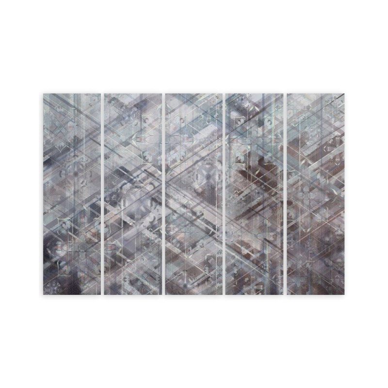 Leinwandbild modern - Abstrakte geometrische Formen | Feeby