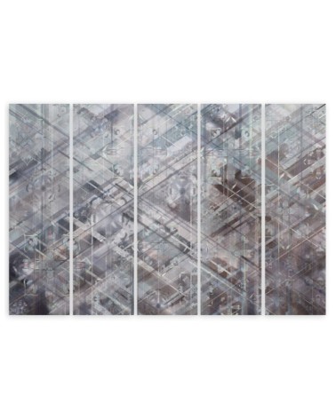 Leinwandbild modern - Abstrakte geometrische Formen | Feeby