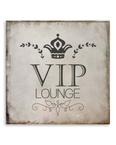 Leinwandbild modern - VIP-Lounge-Beschriftung | Feeby