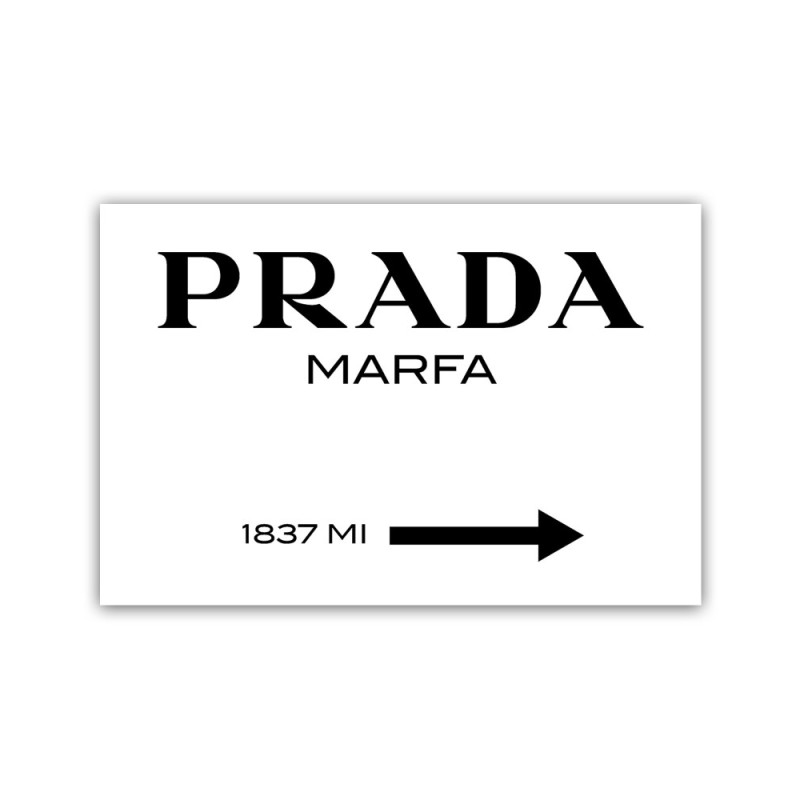 Bild auf Leinwand - Mit Beschriftungen Weiß | Feeby