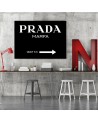 Obraz na płótnie glamour - Prada Marfa Czarny | FEEBY