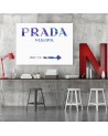 Obraz na płótnie glamour - Prada Marfa Fioletowy | FEEBY