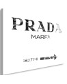Obraz na płótnie glamour - Prada Marfa Czarno-Biały | FEEBY