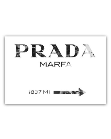 Leinwandbild - Mit Beschriftungen Schwarz und Weiß | Feeby