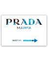 Obraz na płótnie glamour - Prada Marfa Niebieski | FEEBY