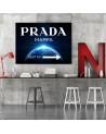 Obraz na płótnie glamour - Prada Marfa Niebieski | FEEBY