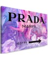 Obraz na płótnie glamour - Prada Marfa Fioletowy | FEEBY