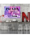 Obraz na płótnie glamour - Prada Marfa Fioletowy | FEEBY