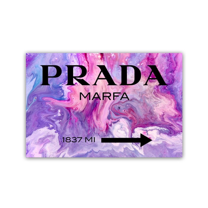 Bild auf Leinwand - Untertitel Lila | Feeby