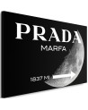 Obraz na płótnie glamour - Prada Marfa Czarny | FEEBY
