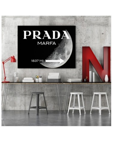 Leinwanddruck - Untertitel Schwarz | Feeby