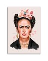 Obraz na ścianę - Frida w odcieniach różu Svetrinka.art | FEEBY